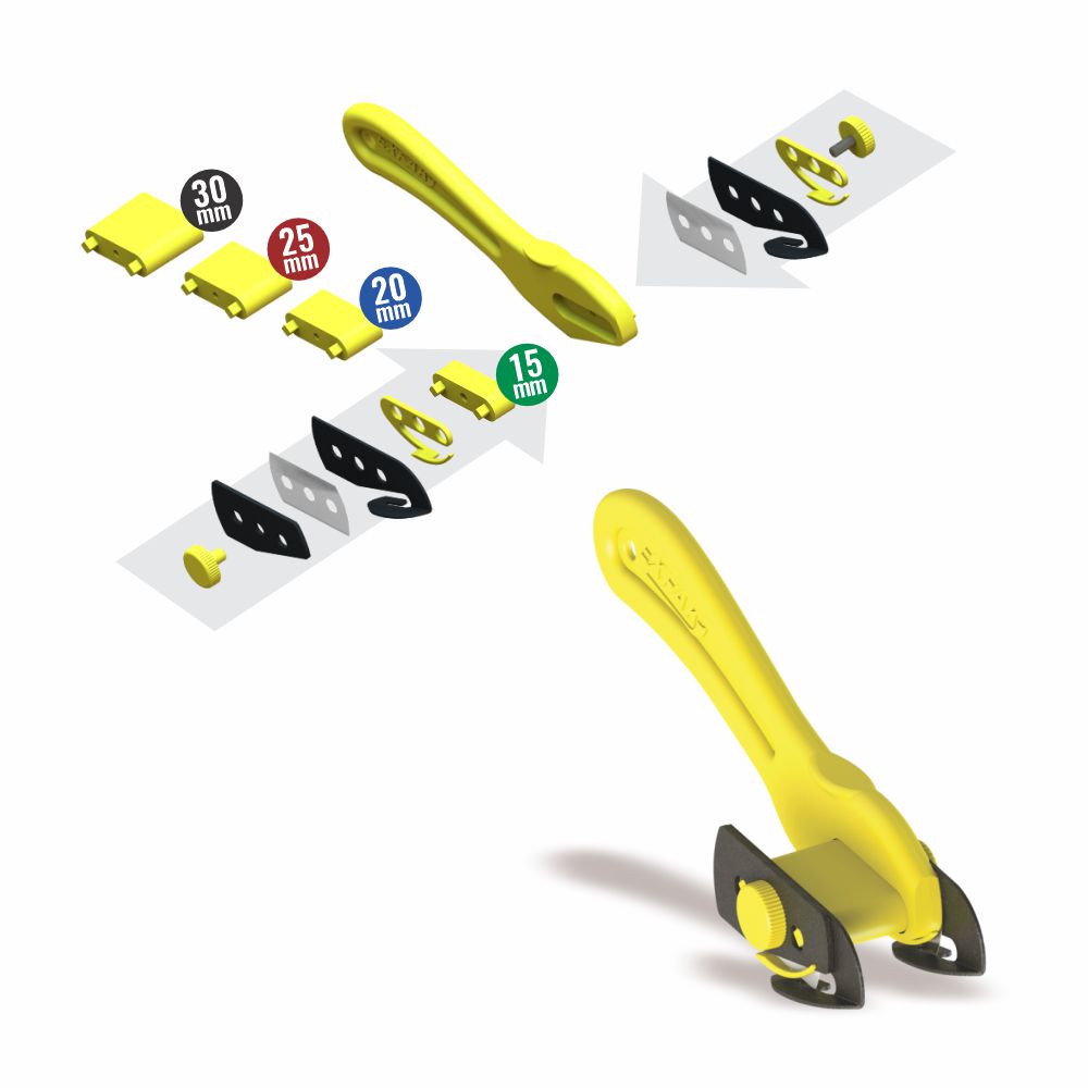 LINER CUTTER 15-010EX Exfak Dual Liner Cutter Long Handle