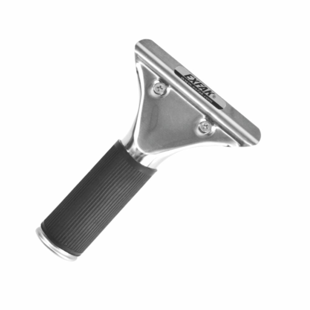 Rubberized Stainless Steel Handle - Gray