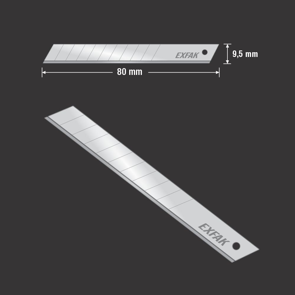 Stainless Steel Blade 2-061X 9mm for Small Cutter