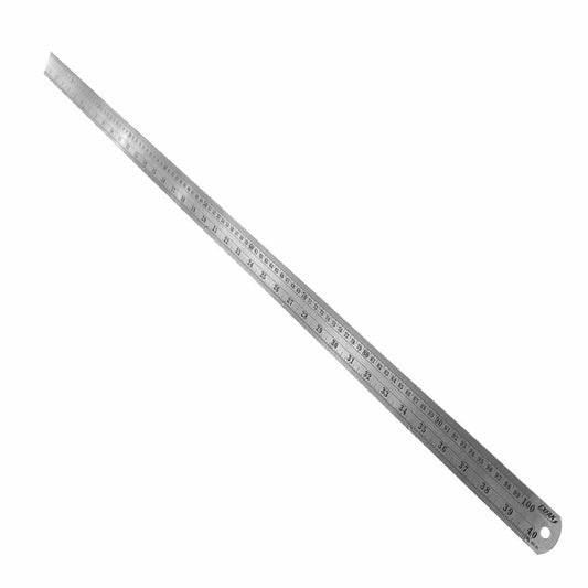 100cm Steel Ruler - Exfak: Precision and Durability for All Your Measuring Needs RULLER 50-13405