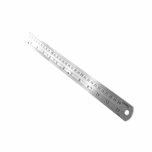 30cm Steel Ruler - Exfak: Precision and Durability for All Your Measuring Needs RULLER 50-8430