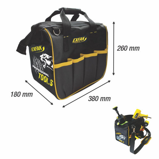 Exfak Large Tool Bag: Your Ally in Productivity and Safety 63-8120